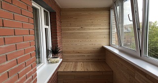 Отделка, остекление, утепление балконов в Новоуральске от 207 руб. м/2.